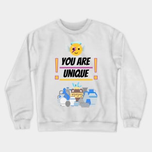 Affirmations of the zodiac: Aquarius Crewneck Sweatshirt